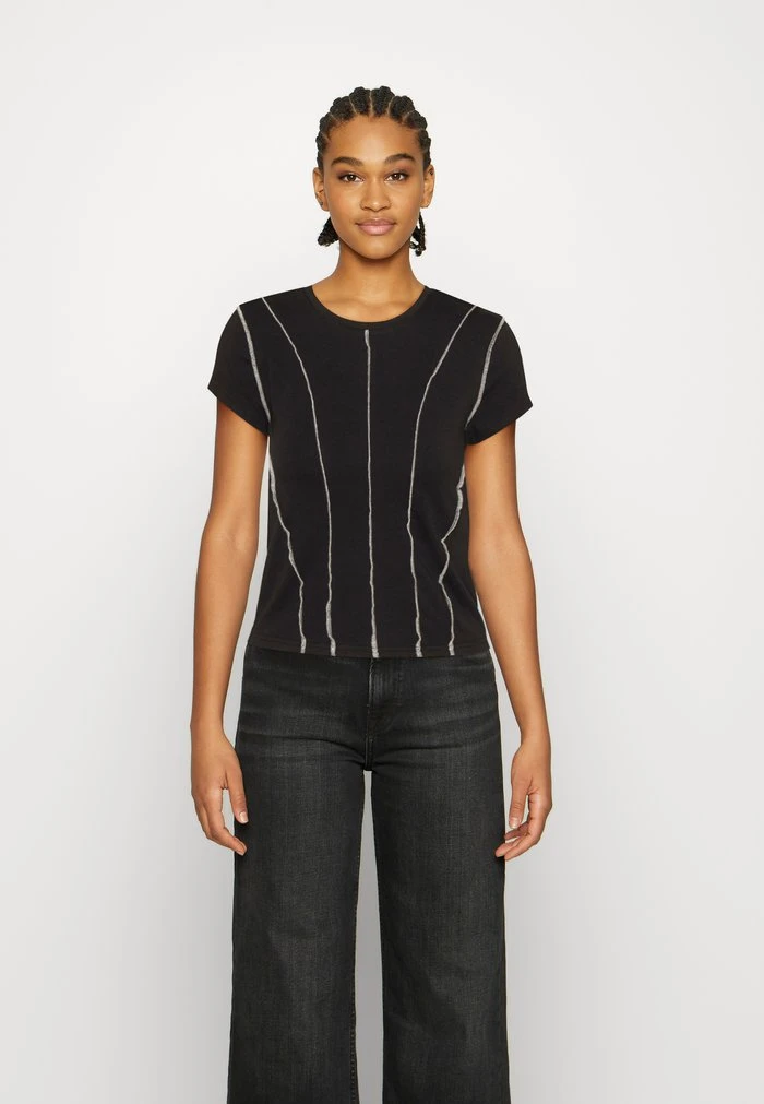 Wholesale ⌛ Diesel CUTIELOCK - Print T-shirt - Black ⌛ 3 Wholesale ⌛ Diesel CUTIELOCK - Print T-shirt - Black ⌛