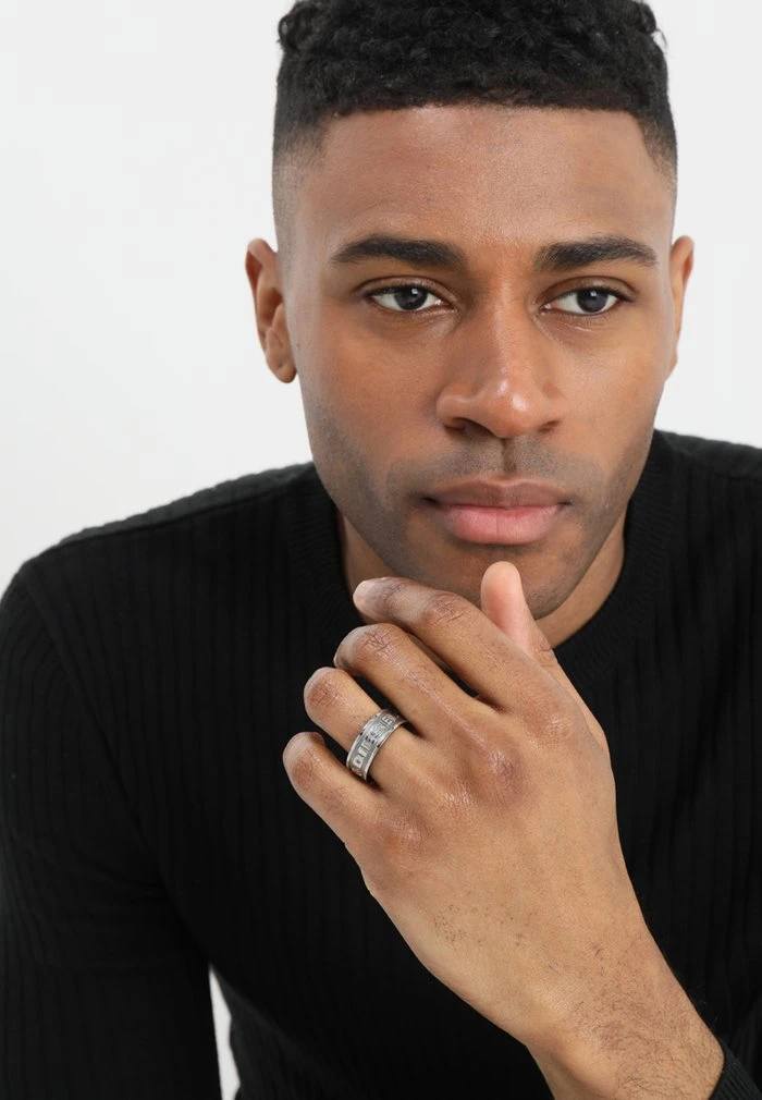 New ๐งจ Diesel STEEL - Ring - Grau/silberfarben ๐ 4 New ๐งจ Diesel STEEL - Ring - Grau/silberfarben ๐ - Image 2