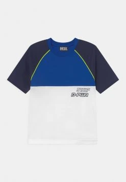 Hot Sale ✔️ Diesel OVER - Print T-shirt - Bianco ✔️