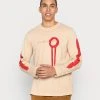 Top 10 ❤️ Diesel JUST - Long Sleeved Top - Light Beige 🧨 -Vivid Styles Shop b2a093702c4f4c638aa5e06ee025945b