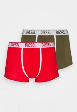 Hot Sale ❤️ Diesel DAMIEN 2 PACK - Pants - Red/green ✔️