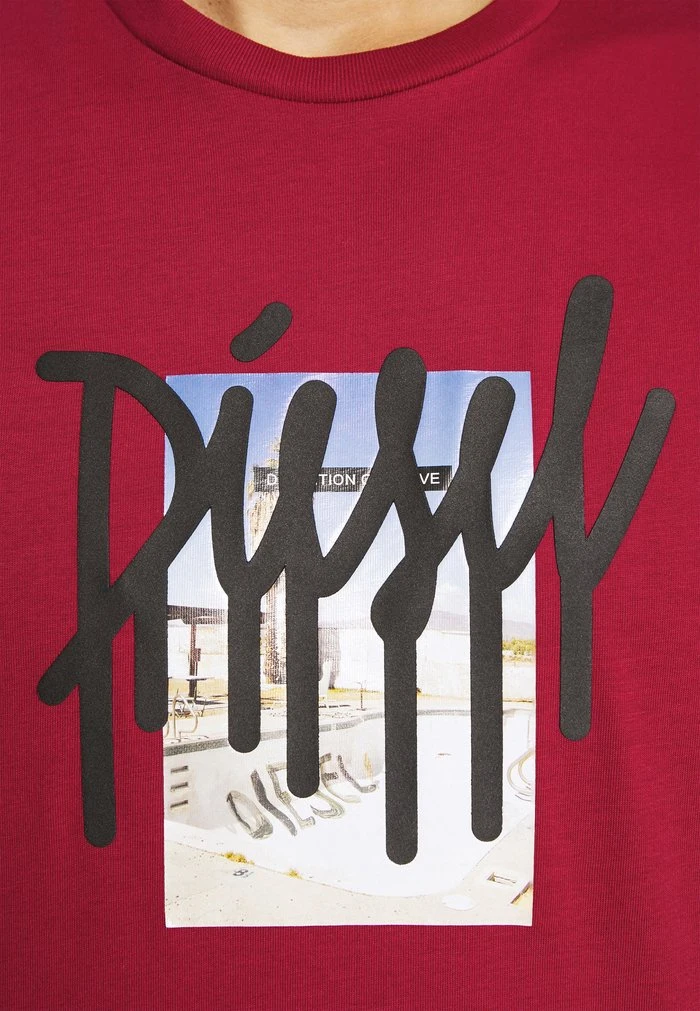 Best deal 😉 Diesel DIEGOS - Print T-shirt - Red 👍 8 Best deal 😉 Diesel DIEGOS - Print T-shirt - Red 👍 - Image 6
