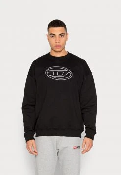 Discount ๐ Diesel S MART BIGOVAL - Sweatshirt - Black โญ