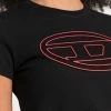 Hot Sale 🥰 Diesel BIGOVAL - Print T-shirt - Black 👍 -Vivid Styles Shop ba920719843e466f83405a8e56b97ce2