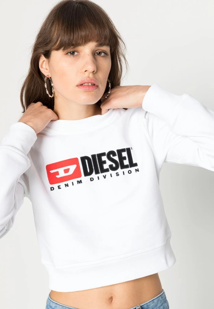 Outlet ✨ Diesel F-SLIMMY-DIV - Sweatshirt - White ❤️ 7 Outlet ✨ Diesel F-SLIMMY-DIV - Sweatshirt - White ❤️ - Image 5