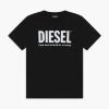 Deals ✨ Diesel JUST LOGO - Print T-shirt - Nero 🥰