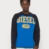Top 10 ✔️ Diesel RAGLEN - Sweatshirt - Blue ✔️ -Vivid Styles Shop bcad8d35b6ce4c1899817e817f7500f5