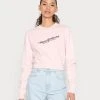 New ✔️ Diesel SLIMMY - Sweatshirt - Pink 🔔 -Vivid Styles Shop bd4ff5fd2b024cfc9e478651a8c4bf0b