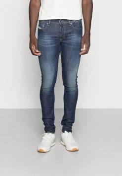 Promo 😉 Diesel SLEENKER - Jeans Skinny Fit - Dark-blue Denim 🎉