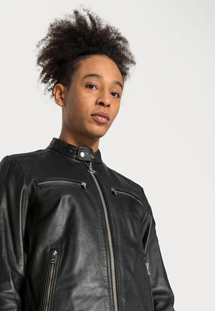 Wholesale 🤩 Diesel L-BOY-CL - Leather Jacket - Black ✔️ 7 Wholesale 🤩 Diesel L-BOY-CL - Leather Jacket - Black ✔️ - Image 5