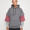 Outlet 👏 Diesel S-GRUBBER UNISEX - Hoodie - Grey 🧨