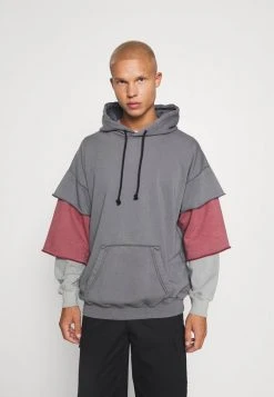 Outlet 👏 Diesel S-GRUBBER UNISEX - Hoodie - Grey 🧨