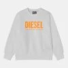 Budget 🥰 Diesel SCREWDIVISION LOGO UNISEX - Sweatshirt - Bianco ⭐