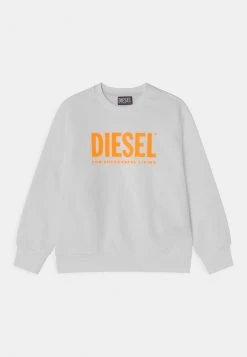 Budget 🥰 Diesel SCREWDIVISION LOGO UNISEX - Sweatshirt - Bianco ⭐