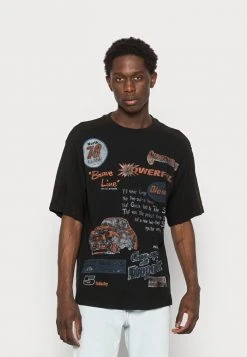 Deals ๐งจ Diesel BALM - Print T-shirt - Black ๐