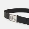 Budget 🤩 Diesel B-GRAIN - Belt - Black ✨ -Vivid Styles Shop cbd5db76fd7b4896b3bd4c8d8a3d1f93