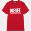 Cheap 🤩 Diesel JUST LOGO - Print T-shirt - Red Blood 😉 -Vivid Styles Shop cecb1e82fa904af88ca0c5a493f92e67