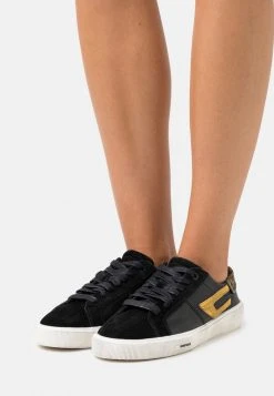Best reviews of 👍 Diesel S-MYDORI LL W - Trainers - Black/gold 🤩