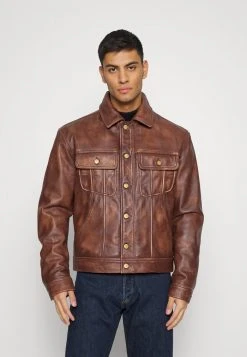 Best reviews of โค๏ธ Diesel LRILEY - Leather Jacket - Brown ๐คฉ