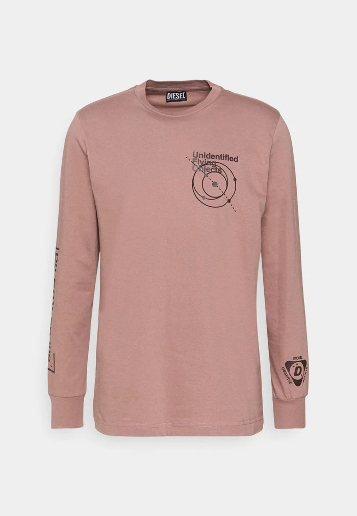 Best Pirce 👏 Diesel T-JUST-LS-B52 UNISEX - Print T-shirt - Aubergine ❤️ 6 Best Pirce 👏 Diesel T-JUST-LS-B52 UNISEX - Print T-shirt - Aubergine ❤️ - Image 4