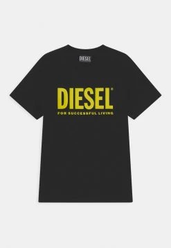 Wholesale ✨ Diesel JUST LOGO - Print T-shirt - Black 🧨