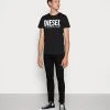 New 💯 Diesel T-DIEGO-LOGO T-SHIRT - Print T-shirt - Black 🧨 -Vivid Styles Shop d3e091b6704444ee8f170bd30b748fe7