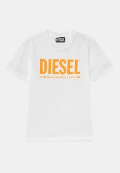 Best Sale 😉 Diesel JUST LOGO - Print T-shirt - White ⌛