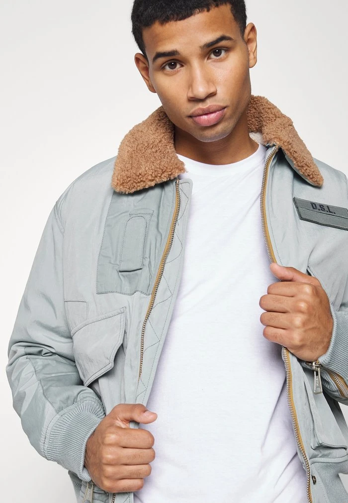 Coupon ⌛ Diesel AIREY - Light Jacket - Soft Grey 🎁 10 Coupon ⌛ Diesel AIREY - Light Jacket - Soft Grey 🎁 - Image 8