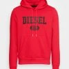 Best reviews of 🎁 Diesel S-GINN-HOOD-K25 - Hoodie - Red 🛒 -Vivid Styles Shop d8b8fb7bc2b6496a91f66b9d3256a35a