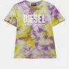 Top 10 ❤️ Diesel TOEKO TYE DYE UNISEX - Print T-shirt - Lime ✔️