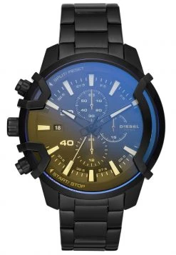 Promo โญ Diesel GRIFFED - Chronograph โ Watch - Black ๐