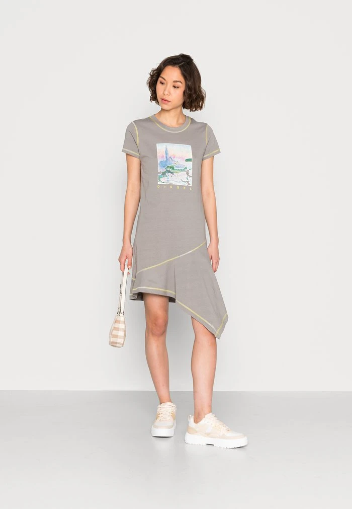 Wholesale β Diesel D-REFLO - Jersey π₯ Dress - Gray β€οΈ 4 Wholesale β Diesel D-REFLO - Jersey π₯ Dress - Gray β€οΈ - Image 2