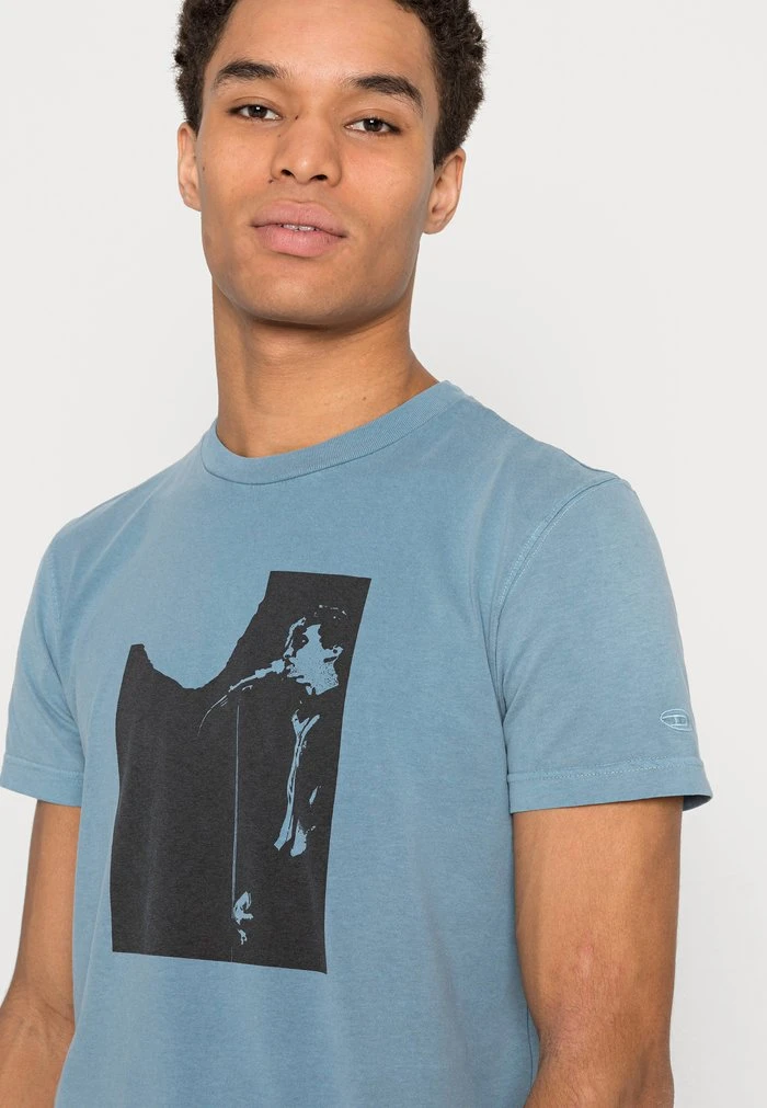 Budget ✔️ Diesel DIEGOR - Print T-shirt - Blue 🧨 7 Budget ✔️ Diesel DIEGOR - Print T-shirt - Blue 🧨 - Image 5
