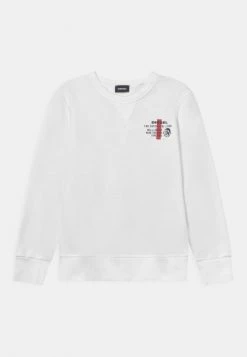 Best deal 😉 Diesel SWILLYZ - Sweatshirt - Bianco 🌟