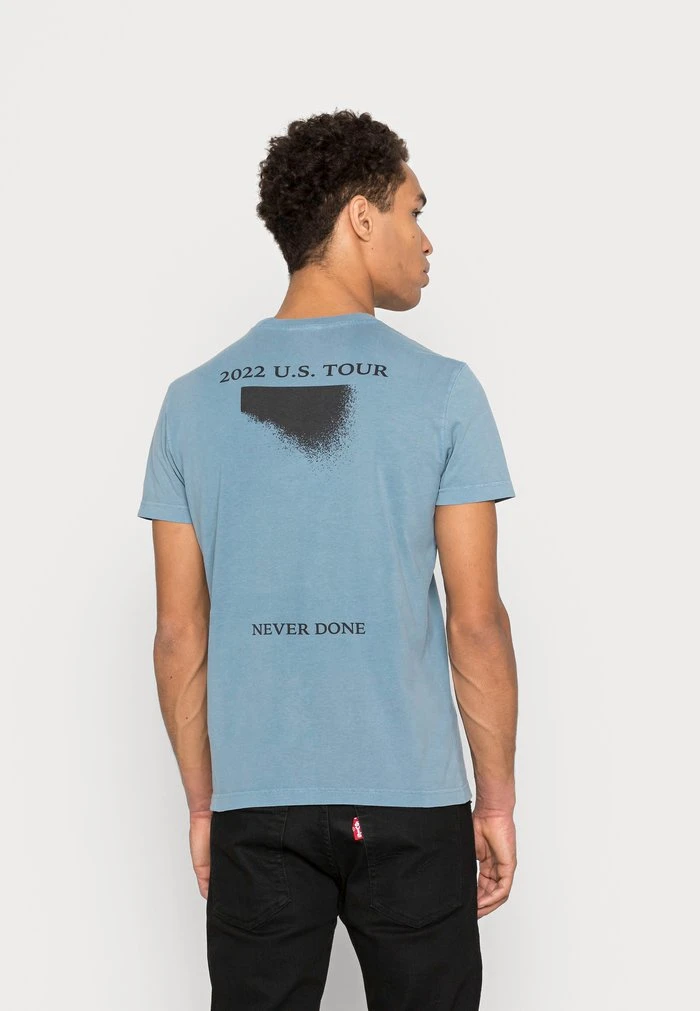 Budget ✔️ Diesel DIEGOR - Print T-shirt - Blue 🧨 5 Budget ✔️ Diesel DIEGOR - Print T-shirt - Blue 🧨 - Image 3