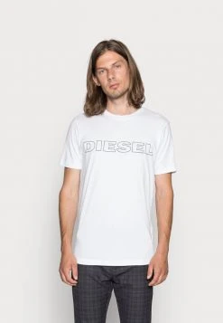 Cheap ✨ Diesel UMLT-JAKE - Print T-shirt - White ❤️