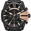 Best Pirce ✔️ Diesel MEGA CHIEF - Chronograph ⌚ Watch - Black 😉 -Vivid Styles Shop e8b3260fddb64f30a4e9b44bb9ec8dfa