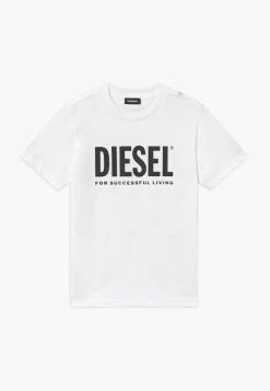 Promo 🎉 Diesel JUST LOGO - Print T-shirt - Bianco 🔥