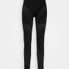 Brand new ⌛ Diesel UFLB-LEGGINGS-SML TROUSERS - Leggings - Stockings - Black 😀 -Vivid Styles Shop eab1f3b7854246d4be804b33055a171b