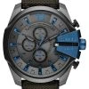 Top 10 👏 Diesel MEGA CHIEF - Chronograph ⌚ Watch - Grey/black 🎁 -Vivid Styles Shop ead641919a1b4f9283977f28d09b6fbb