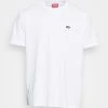 Wholesale 🎉 Diesel JUST DOVAL - Basic T-shirt - White 😀 -Vivid Styles Shop ebabbb5ecb9e4e8ab548ffd087f6f881