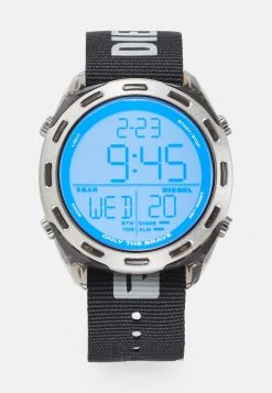 Outlet ๐ Diesel CRUSHER - Digital โ Watch - Black/blue/yellow ๐
