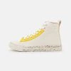 Best deal 🛒 Diesel S-ATHOS MID W - High-top Trainers - White/yellow ❤️ -Vivid Styles Shop edf7c8c9cb754d72bb320ad4017c4f43