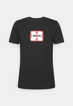 Top 10 😍 Diesel T DIEGOR K47 - Print T-shirt - Black ⌛