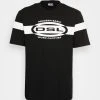 Flash Sale 🌟 Diesel JUST - Print T-shirt - Black 🔥 -Vivid Styles Shop f3598cf4d20541da9a206994ac3b89ed