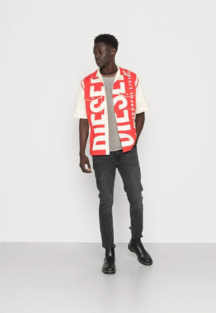 Buy ✔️ Diesel 👍 Shirt - White/red ✨ 4 Buy ✔️ Diesel 👍 Shirt - White/red ✨ - Image 2